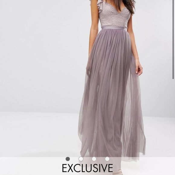 Lavender needle&thread dress size 8 - Picture 1 of 7